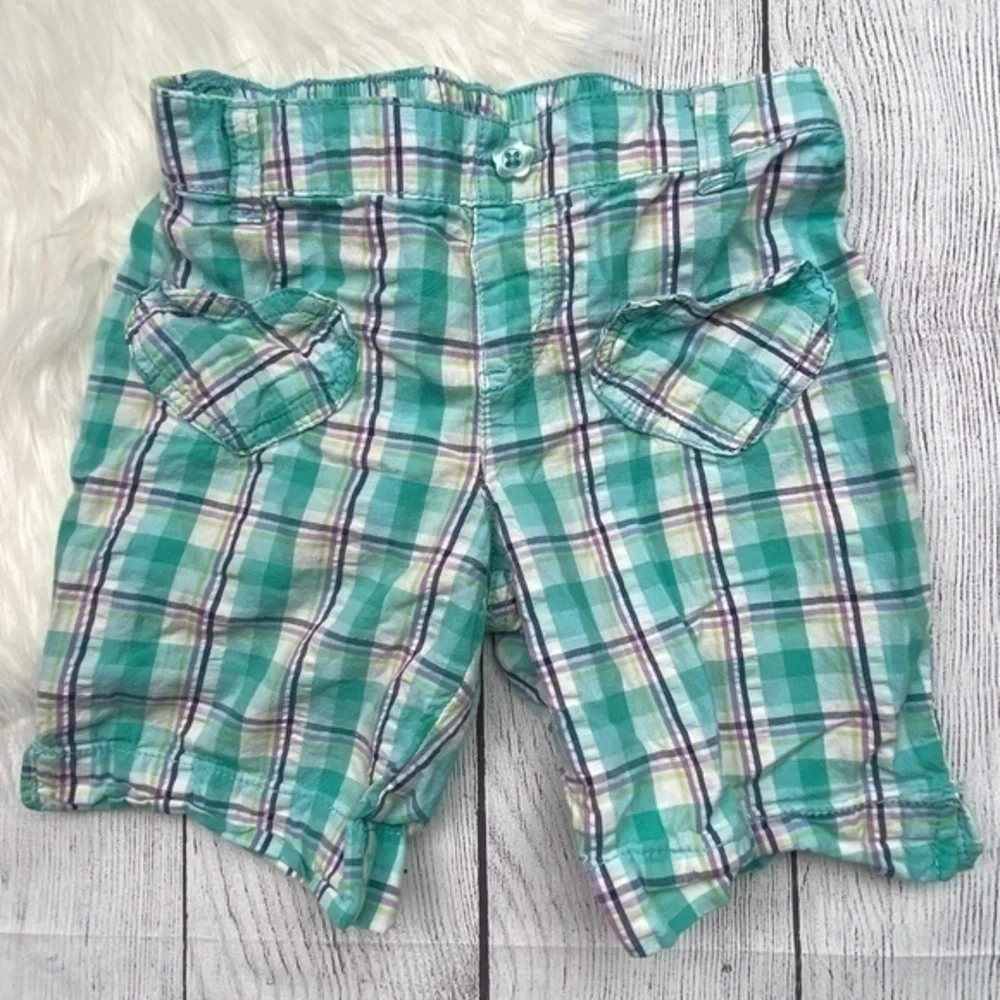 Jumping Beans Plaid Shorts Girls Size 5